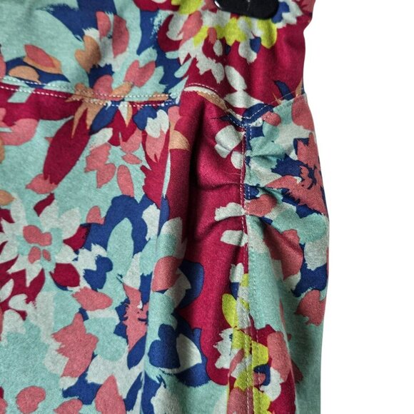 REI‎ Womens Floral Skirt Hidden Zip Pocket sz S Gorpcore Activewear Boho Casual - Picture 3 of 8
